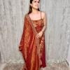 Rust Chanderi Sharara Set 1