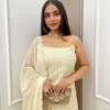 Cream Sharara Set 2