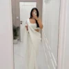 Ivory saree with embellished blouse 1