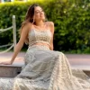 Beige Lehenga 2