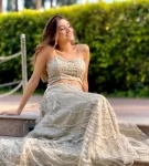Beige Lehenga 2