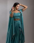 Blue dhoti set 4
