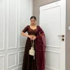 Brown Embroidered Lehenga 2