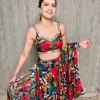 Floral printed lehenga 2