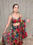 Floral printed lehenga 2