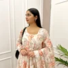 Floral Printed Anarkali Suit 1