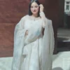 Off White Organza Suit 1