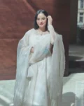 Off White Organza Suit 1