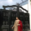 Olive Kalamkari Suit 1