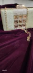 Stone studded box clutch 2