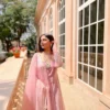 Pink Organza Suit 2