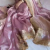Purple Tissue Saree 2
