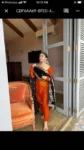Orange Velvet Suit With Embroidered Duppatta 4