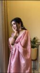 Blue And Bubble Pink Hand Embroidered Sharara Set 3