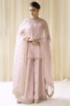 Baby Pink Uppada Silk Suit 1