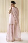 Baby Pink Uppada Silk Suit 2