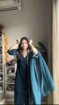 Teal Blue Velvet Suit 1