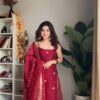 Blood Red jimmy choo sharara set 7