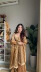 Golden Ranjha sharara set 4