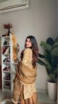 Golden Ranjha sharara set 5